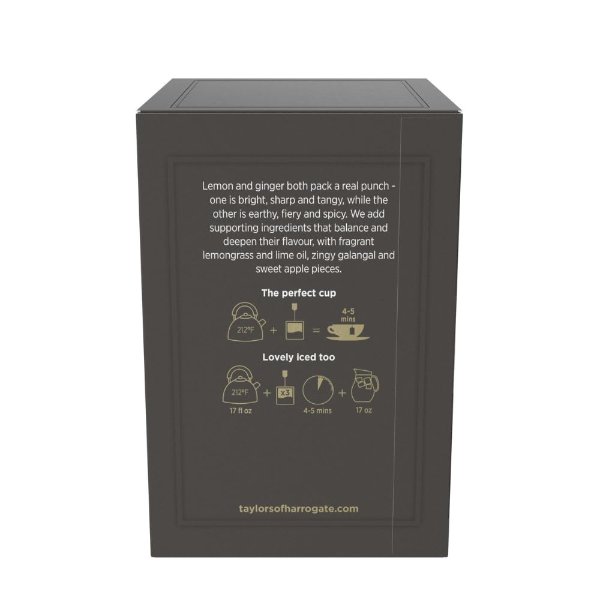 Lemon & Ginger Herbal Tea 20 Bags