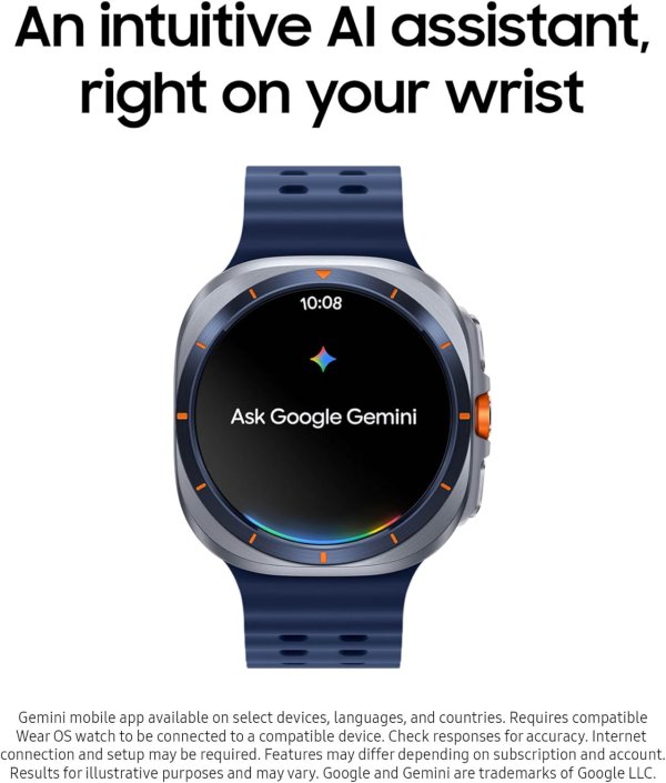 Samsung Galaxy Watch Ultra 47mm LTE Titanium White Smartwatch