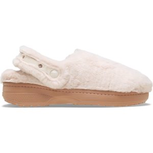 Crocs Classic 休闲毛绒拖鞋
