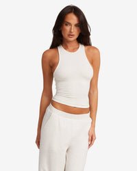CSB Longline High Neck Tank French Terry
