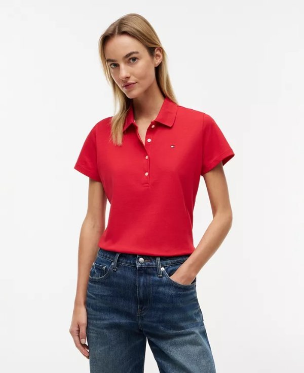 Women's Classic Short-Sleeve Polo Shirt