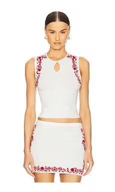 Alenia Reversible Top Ivory