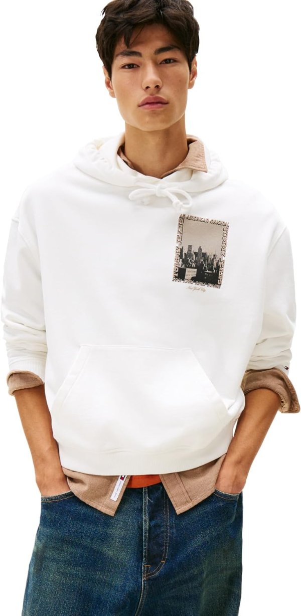 Tommy Jeans 男士印花卫衣