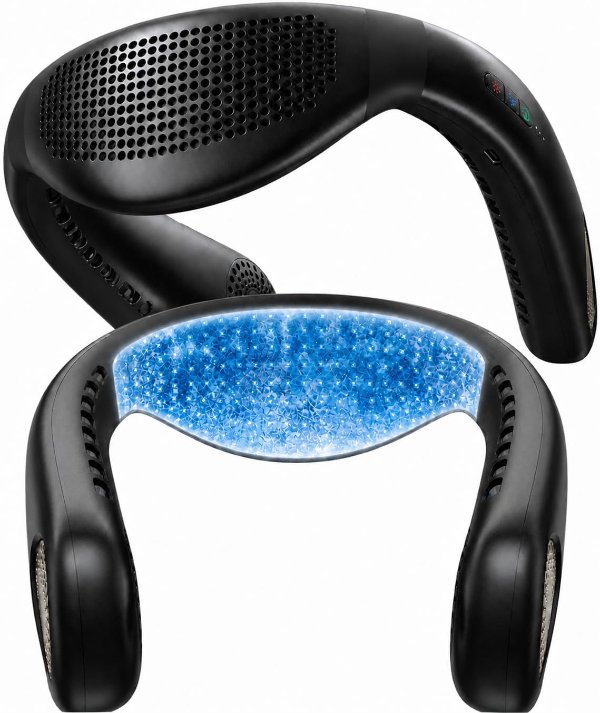COOLiFY Air 2026 颈挂空调扇 黑色