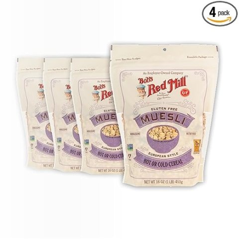 Gluten Free Muesli 16oz Pack of 4