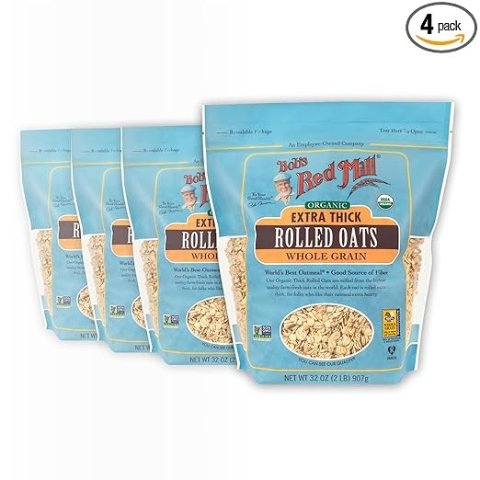 Bob s Red Mill Organic Rolled Oats 32oz