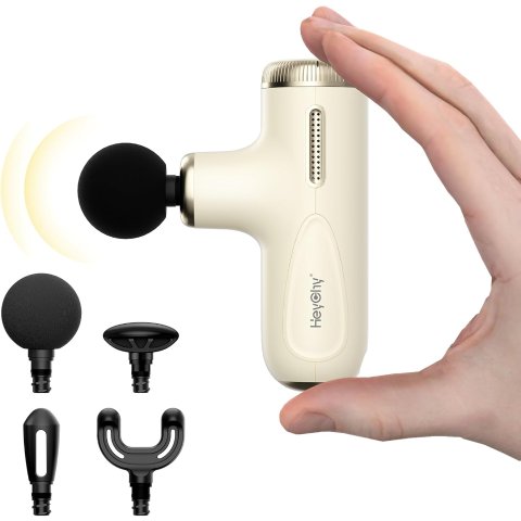 HEYCHY Super Mini Massage Gun Pearl White