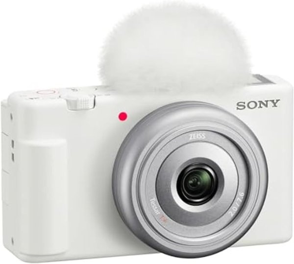  ZV-1F Vlog Camera White