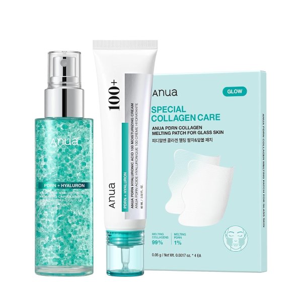 PDRN Collagen Glass Skin Trio Set