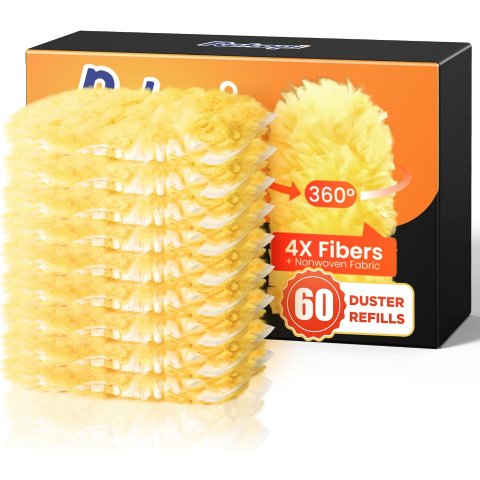 REKOPI Swiffer 加大360度除尘掸补充装 60片