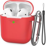 白菜价：AhaStyle 硅胶保护壳 红色 适用AirPods 2
