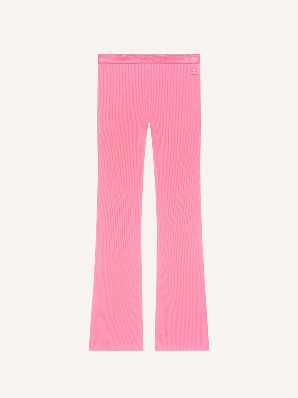 Knit Flare Pants Women