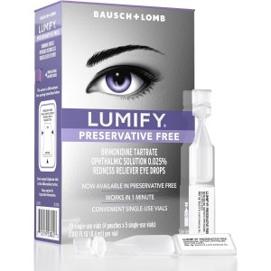 Lumify 无防腐剂红眼滴眼液 20支装