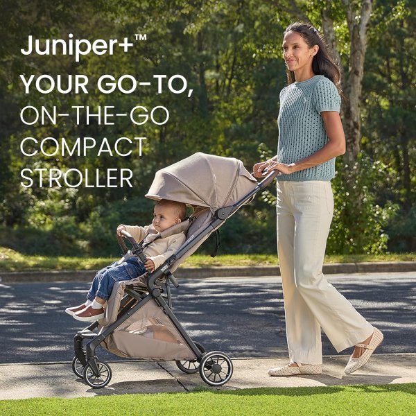 Juniper+ 轻便婴儿推车 黑色