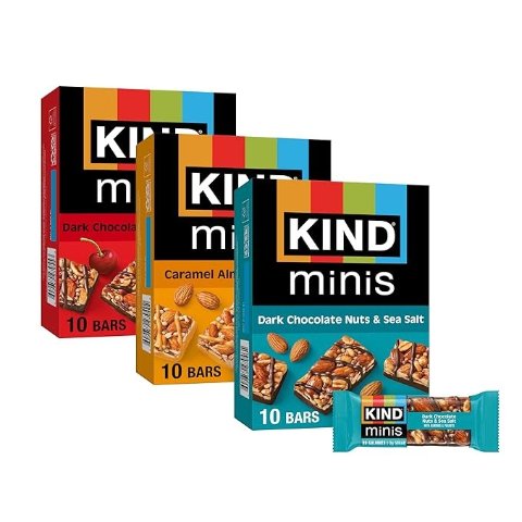 Mini Snack Bars Variety Pack 30 Count
