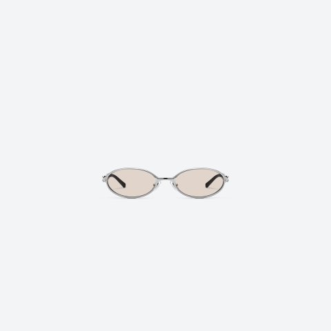 Oatt 02 Silver Oval Sunglasses