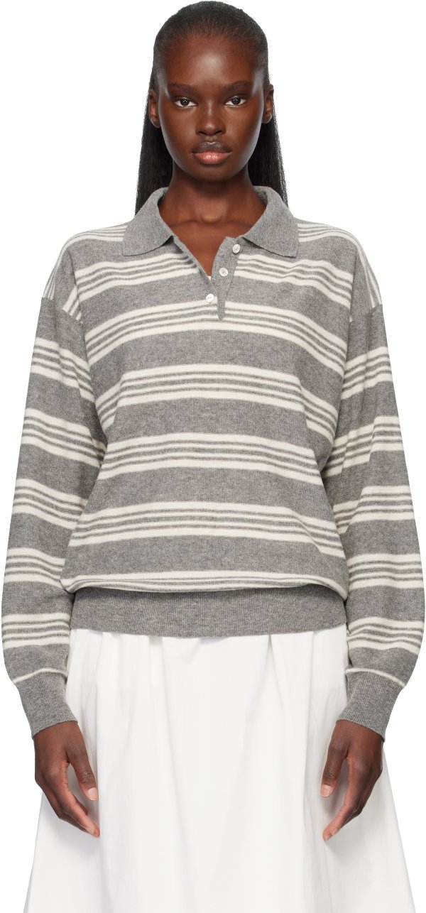 Kevin Stripe Pullover Polo
