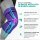 Modvel Knee Braces Purple XS 2 Pack