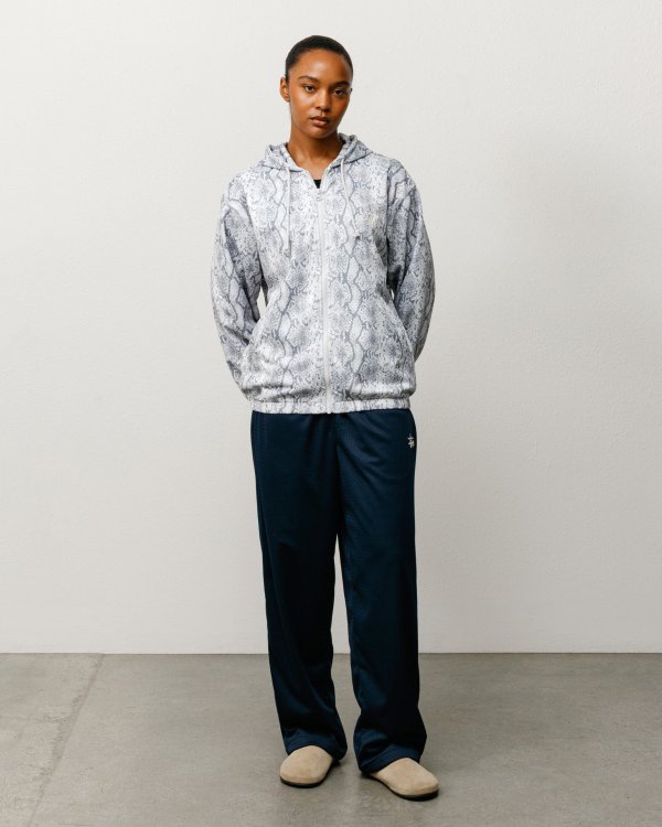 Stüssy 网眼拉链连帽衫 轻薄款