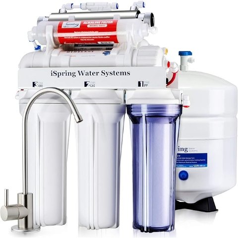 iSpringRCC7AK-UV 7-Stage Reverse Osmosis Water Filter