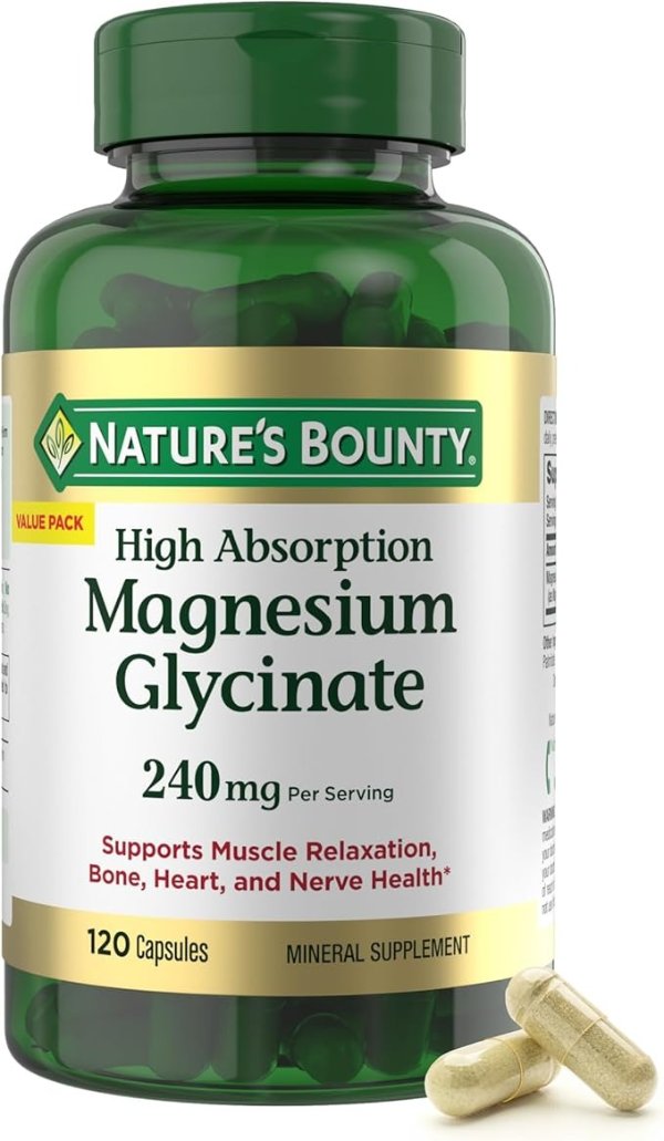 Magnesium Glycinate 240mg 120 Count