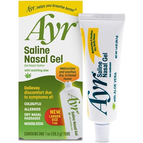 Saline Nasal Gel Aloe 1oz