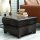 GLAXYFUR Folding Storage Bench PU Leather Black 23.6in