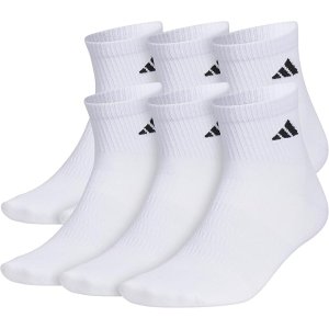 adidas  Superlite 男士短袜 6双 轻薄透气