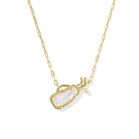 Kendra ScottGolf 金色短款吊坠项链