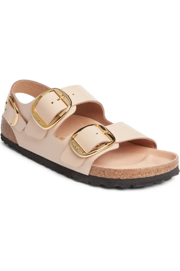 Milano Big Buckle 女士凉鞋