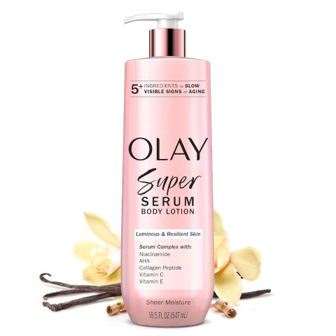 Olay精华身体乳 抗老保湿奶霜质地不粘衣