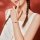 24K Solid Gold Bracelets for Women, Real Pure Gold Adjustable Friendship Gold Bead Agate Bead Bracelet Red Black Braided Bracelet for Women Men Mom Girlfriend