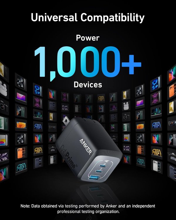 Anker 67W GaN 3-Port Charger