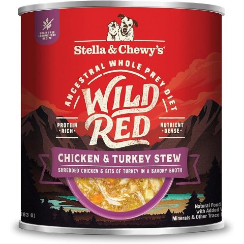 Stella & Chewy sStella & Chewy s Wild Red Chicken & Turkey Dog Food 10 oz