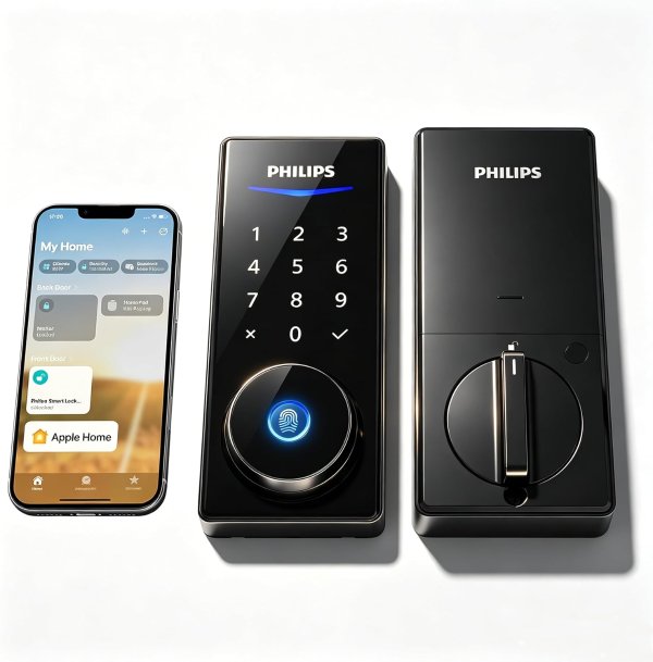 Smart Door Lock Fingerprint Unlock