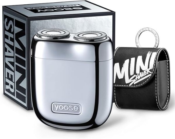 Mini Shaver Alloy Portable Silver