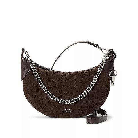  Polo ID Suede Mini Chain Bag