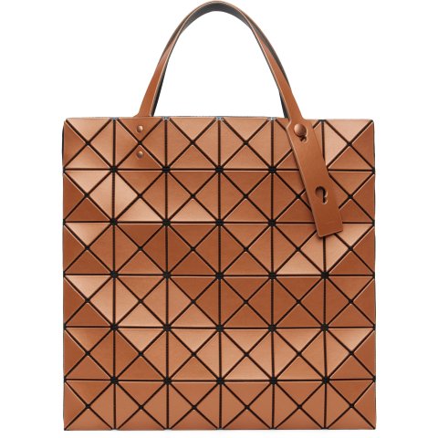 Bao Bao Issey Miyake Lucent Orange Metallic Tote