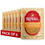 Royal 墨西哥风味印度香米 8.5盎司 6袋