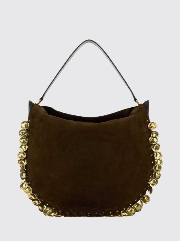 Oskan Suede Bag Bronze