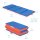 Premium Folding Rest Mat 4-Section 2in Blue/Red