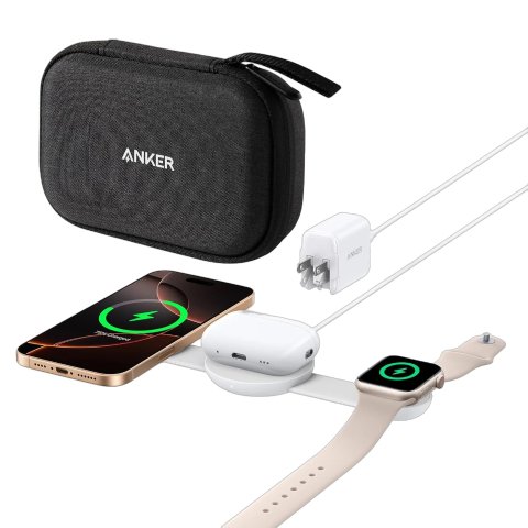 MagGo Wireless Charging Station 3-in-1 Foldable