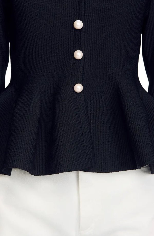 Peplum Cardigan