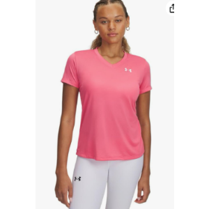 $8.61 Amazon.com Under Armour Tech Short Sleeve V-Neck Solid