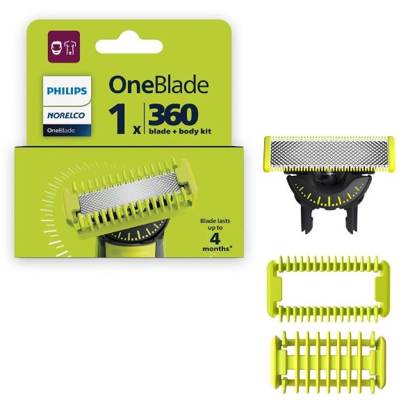 Philips Norelco OneBlade 360 Blade Stainless Steel QP614/80