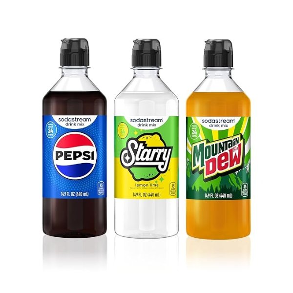  Pepsi Variety Pack 440ml 3 Bottles