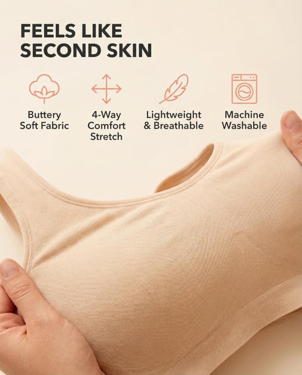 Shapermint Wireless Bra Women Support