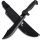 16 Inch Heavy Duty Dual-Edge Machete with Saw