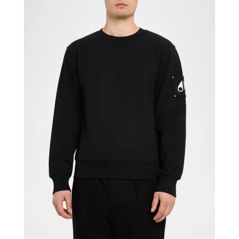 Moose KnucklesGet $50GC,Spend$500 Get $125GCHartsfield Cotton Terry Crewneck Sweatshirt