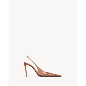 Saint Laurent GUERMANTES 漆皮女鞋